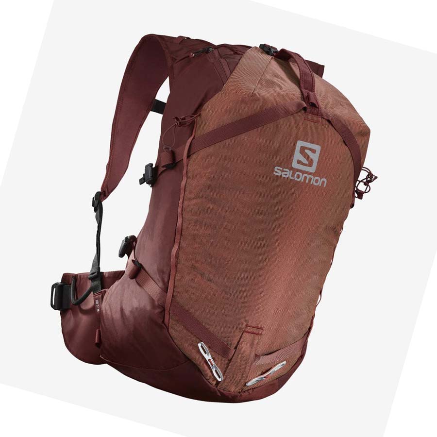 Mochilas Salomon MTN 30 Mujer Rojos Marrom | MX 2250NWY